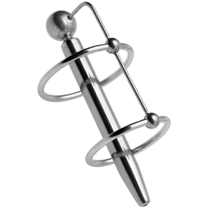 FUKR Plug d'urètre percé Longy 8cm - Diamètre 5.5 à 8mm pas cher