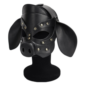 Masque Pig Grox Noir   pas cher