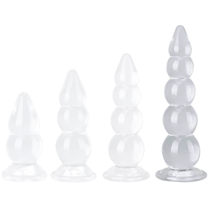 ClearlyHorny Plug transparent Jelwy XL 36 x 9.5cm pas cher