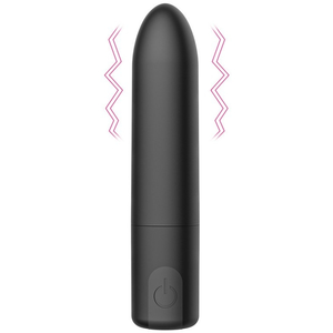 Mini Vibro Happy Noir  