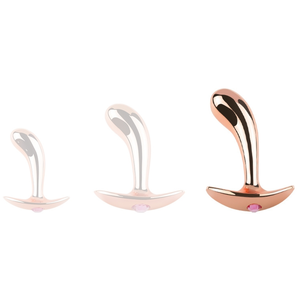 Plug bijou en métal Incurve L 12 x 3.5cm pas cher