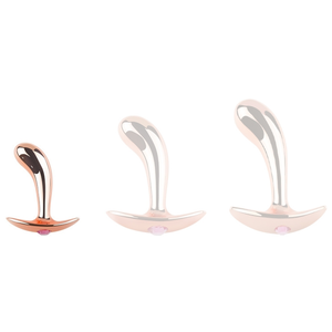 Plug bijou en métal Incurve S 7 x 2cm   pas cher