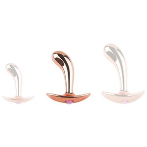 Plug bijou en métal Incurve M 9 x 2.8cm pas cher
