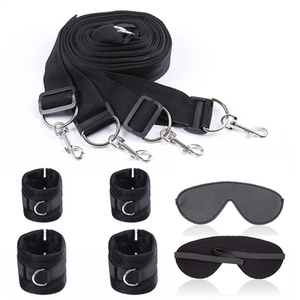 Kit pour le lit Bed Bindings Noir pas cher