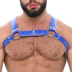 Harnais Sparta's Bleu bleu S/M