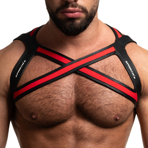 Harnais Icaro Noir-Rouge rouge M