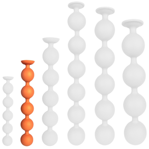 Boules anales Bulby Butt M 30 x 4.7 cm Orange  