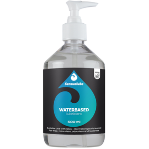 Lubrifiant à base d'eau Sensualube Water 500ml pas cher