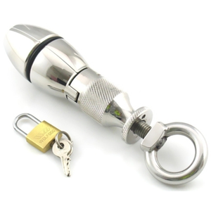 Plug anal de chasteté Ass Lock 11 x 6 cm pas cher
