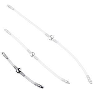 FUKR Double Tige d'urètre flexible Flexi Duo 15cm - Diamètre 8mm   pas cher