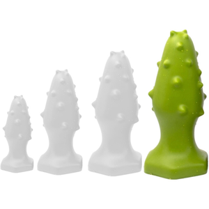 ToppedMonster Plug silicone Monster Spike XL 16 x 6.5cm Vert pas cher