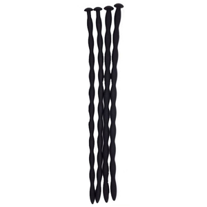 Lot de 4 tiges d'urètre en silicone 10cm - Diamètre de 7 à 10mm   pas cher