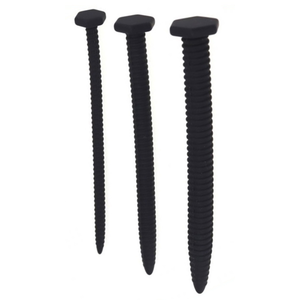 Lot de 3 tiges à urètre silicone 14.5cm - Diamètres 6 à 13mm   pas cher