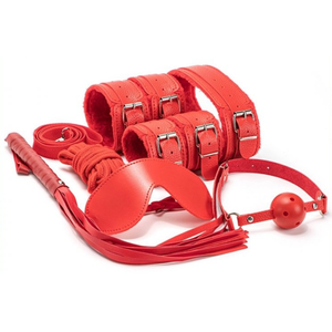 Coffret BDSM 7 Pièces Wicked Rouge pas cher