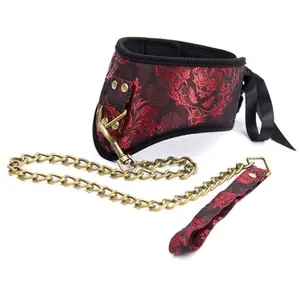 Collier Laisse SCANDAL Rouge   pas cher