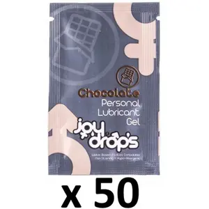 Dosettes Lubrifiant Arôme Chocolat 5mL x50   pas cher