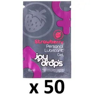 Dosettes Lubrifiant Arôme Fraise 5mL x50   pas cher