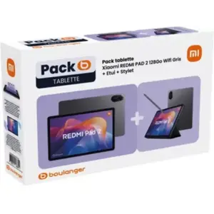 Tablette Android XIAOMI Pack Redmi Pad 2 128Go + Cover + Pen pas cher