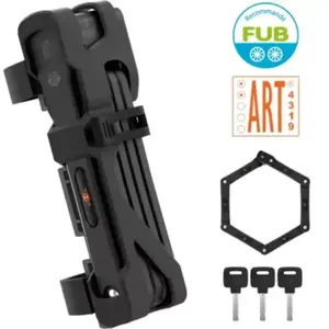 Antivol CASR Fold Pro Noir FUB 2 pas cher