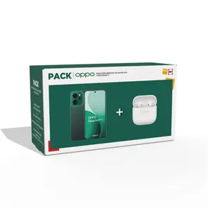 Pack Smartphone Oppo Reno 14 F 6.57" 5G Double nano SIM 256 Go Vert ém... pas cher