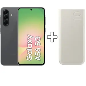 Smartphone Samsung Galaxy A56 5g 128go Graphite + Batterie De Secours pas cher