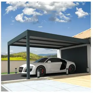 OMBRAZUR Carport isotoit® MODERN Gris anthracite 502x350m pas cher
