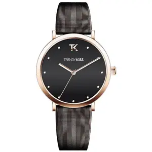 Montre analogique IRENE TRENDY KISS Satin Noir pas cher