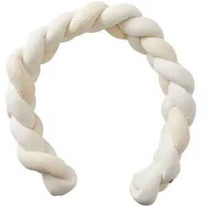 BB & CO Tresse décorative bébé multi-usage 100% coton Mix and Match  Écru - 200 cm pas cher