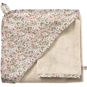 BB & Co Cape de bain bambou + gant Afternoon TeaVendu parberceau-magique
