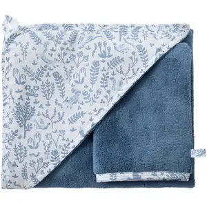 BB & Co Cape de bain + gant bambou Forêt enchantée pas cher