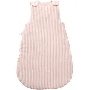 Gigoteuse ouatinée rayé vieux rose Soft Stripes (0-6 mois) pas cher