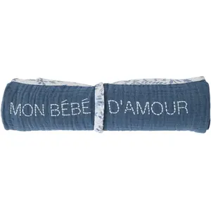 BB & Co Lange en double gaze de coton gaufré Forêt enchantée (70 x 70 cm) pas cher