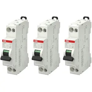 Disjoncteur - ABB - Lot de 3 - 16A - 4kA - Courbe C - Magneto-thermique pas cher