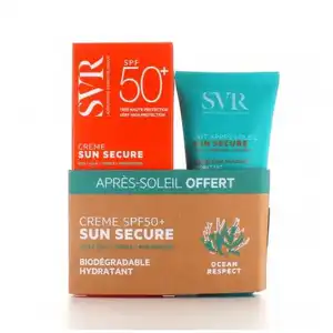SVR Crème Sun Secure Hydratant + Aftersun 50 SPF50+ - 100 ml pas cher