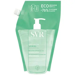 SVR SPIRIAL DEO DOUCHE RECHARGE Gel Lavant Déodorant 400ML pas cher