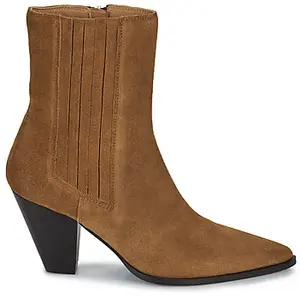 Bottines Karston LAURENCE_CRT_CAMEL femme pas cher