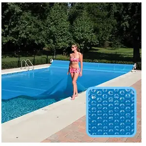 Bâche à bulles 4 m x 15 m pour piscine - 300 microns - Bleu - Linxor pas cher