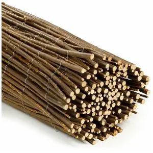 Canisse occultante en osier naturel - Linxor - 1 x 5 m - Marron pas cher
