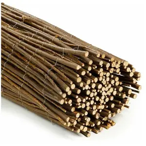 Canisse, brise vue occultant en osier naturel - 2 x 5 m - Linxor pas cher