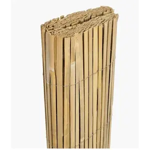 Canisse, brise vue occultant en bambou refendu - 1.50 x 5 m - LinxorVendu parcdiscount