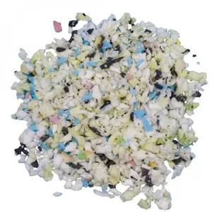 Flocons de mousse polyuréthane de rembourrage recyclée - 100 L - Vivezen pas cher