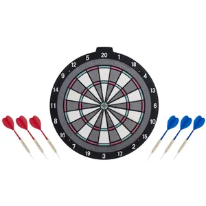 Cible fléchettes - pointes plastiques 45cm pas cher