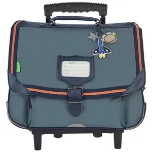 Tanns Cartable à roulettes TANN'S Les Fantaisies Thomas 38cm 2 compartiments pas cher
