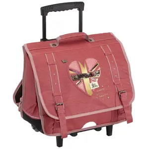 IKKS Sac à dos Enfant L'école des Tann's Le Renard Orange, Rose, 44 cm, Le Renard pas cher