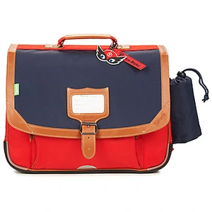 Schooltas Tann's ARTHUR CARTABLE 38CM POCHE GOURDE Blauw pas cher