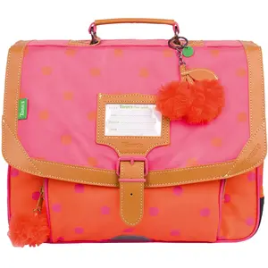 Cartable Les Fantaisies Sidonie Rose et Orange (35 cm)