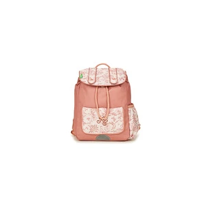 Sac à dos femme Tanns Toile De Jouy Terracotta pas cher