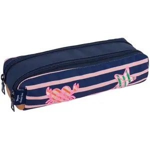 Trousse double Tann's x Armor Lux Océane Bleu Marine