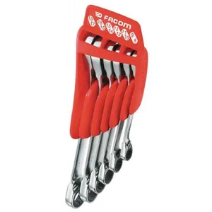 Facom Jeu de 6 clés polygonales à cliquet FACOM 65.JP6PF tête 15°Vendu parrakuten