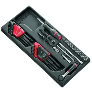 Module XL cliquet douilles 1/4P 52 pièces FACOM MOD.R161-46PBVendu parcdiscount